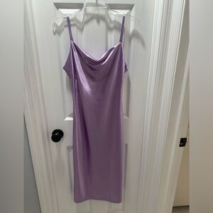 Satin purple/Lilac dress